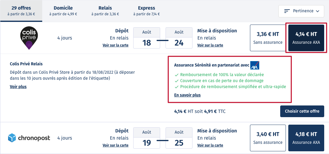 comparateur Boxtal